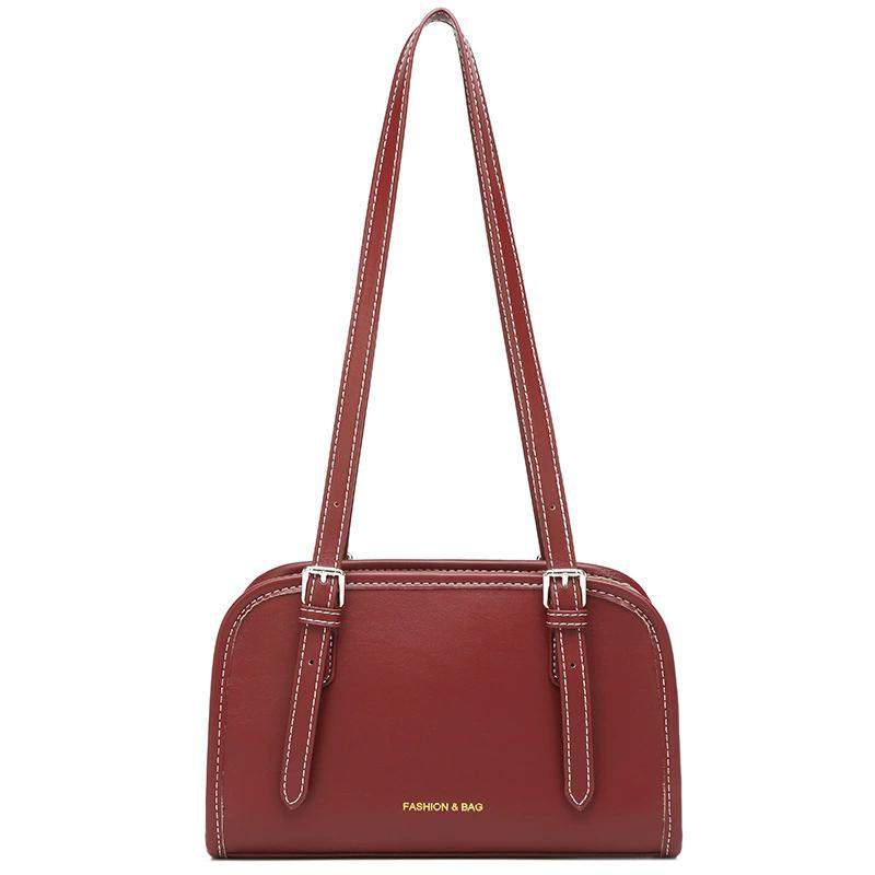 

Women s Vintage Mini Hobo Crossbody Bag, Trendy Lightweight Shoulder Purse with Cherry Pendant, Retro Elegant Handbag for Daily Outings вино красного