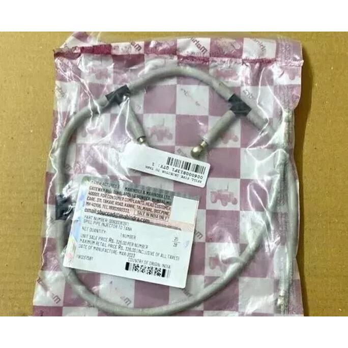 

Oem 006000813F1 Overflow Injector Line For 5530 5500 6000 6500 Mahindra Tractor