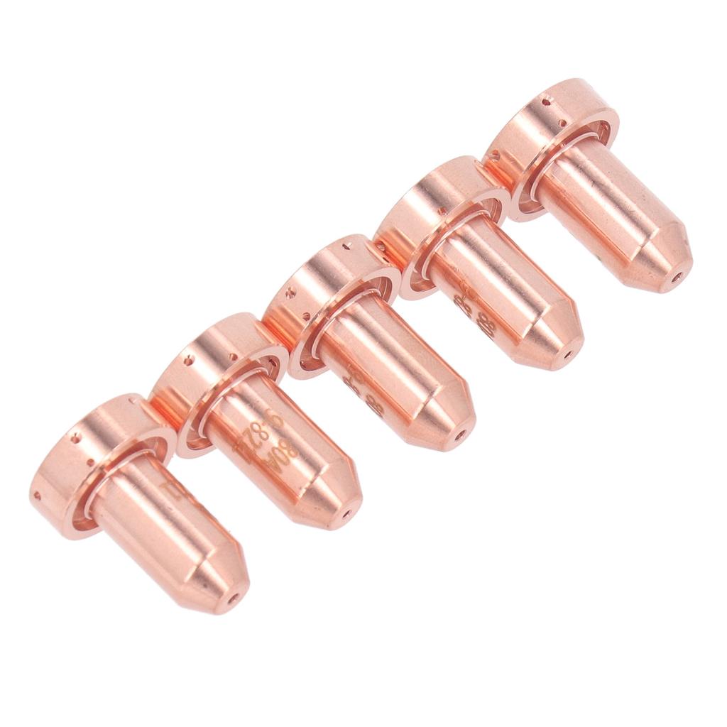 5Pcs Plasma Cutting Torch Tips Consumables 80A Thermal Dynamics SL60 SL100 Nozzle  Replacement