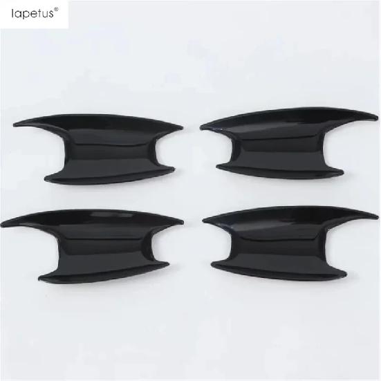 Car Door Handle Bowl Cap Pull Doorknob Catch Decoration Cover Trim For Chevrolet Tracker Trax  2024 Carbon Fiber Accessories