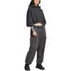 Adidas Originals CROP HOODIE Sweatshirt Women's Black JJ0333