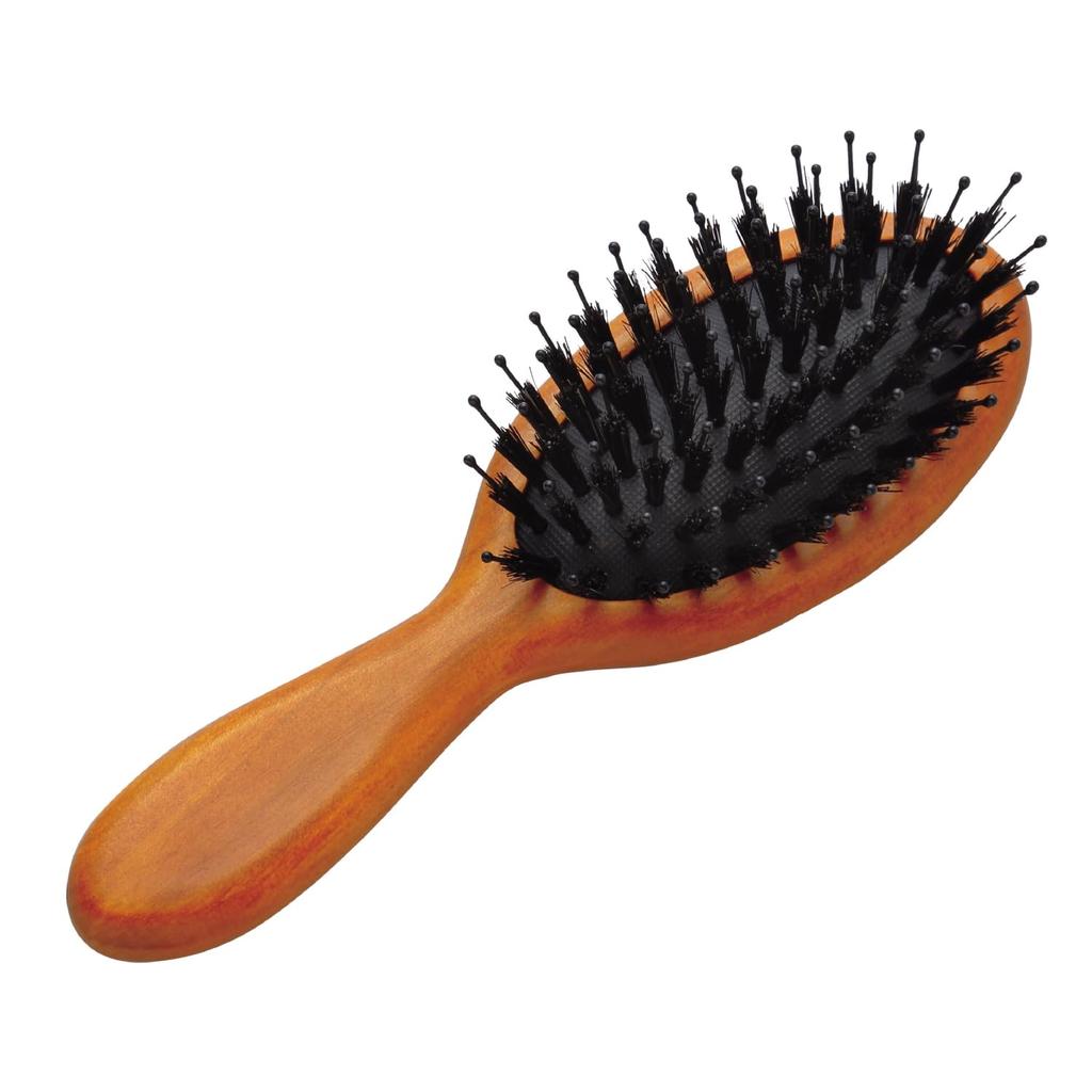 Kai KAI Mini Mix Cushion Natural Wood Hair KQ3160 Hairbrush, Brush, Bristle, Care,