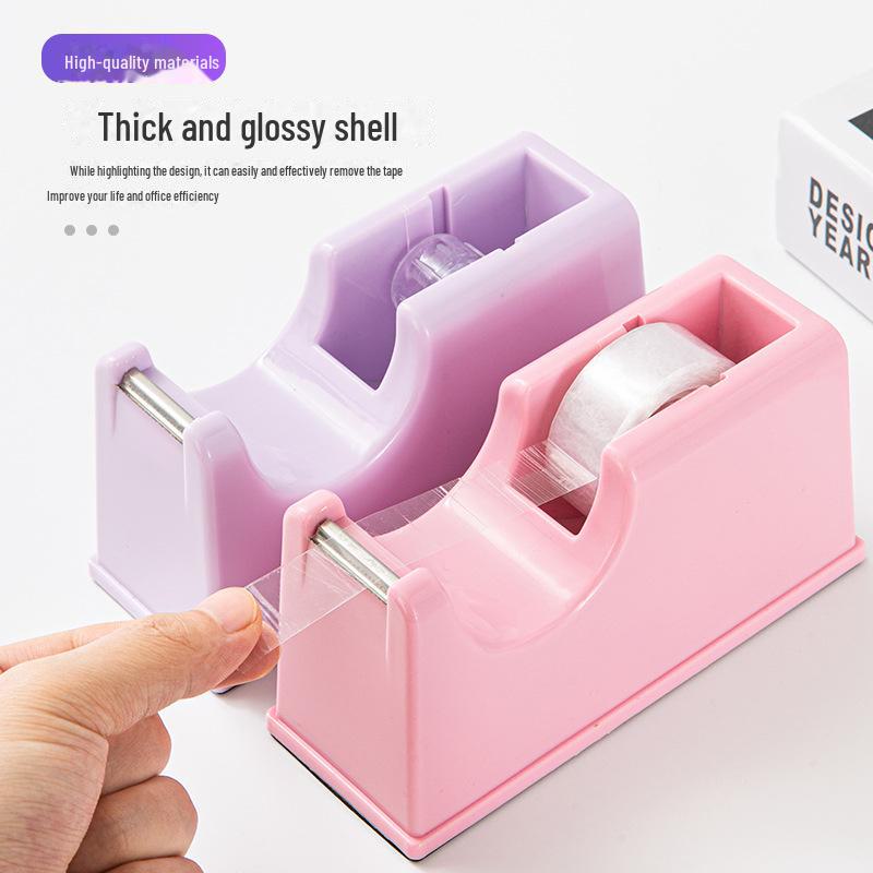 LDM Macaron Color Tape Cutter - Compact Office Stationery Tool