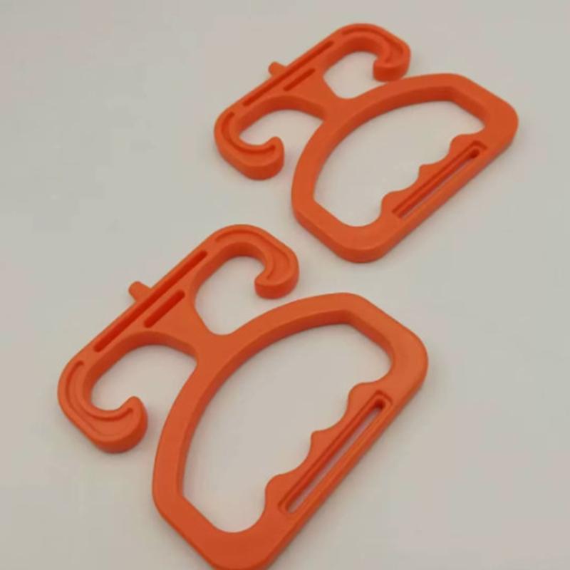 Pack of 2 Functional Grocery Bag Holders Strong Plastic Gentle Grip for Shopping Transfer