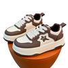 Little white shoes women's autumn and winter black and white stars panda shoes tide thick baseplate shoes
