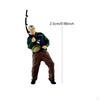 1/64 Scale Fishing Figure Character Landscape Accessories Resin Ornament Tiny People Model