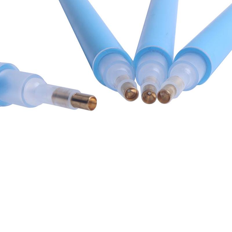 2*2cm Blaue Kreuzstich Punktkleber Zubehör Diamantmalerei Stickerei Kleber Knete Wachs Schlamm Mit Stift DIY Stickwerkzeug-Set