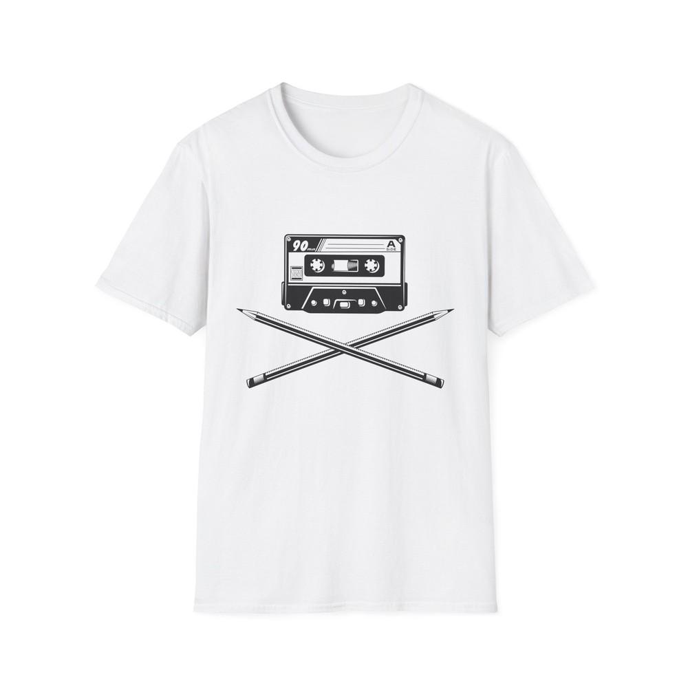 Cassette Tape T-Shirt, 80s Music, Retro Music, 80s 90s Kid, Old School Music