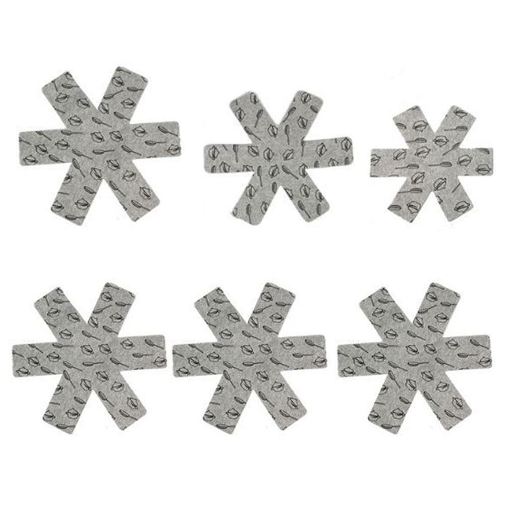 3 Pcs Pot Pan Protector Cookware Protectors Non-stick Protection Pan Separators Pads Separate and Protect Surfaces for Cookware