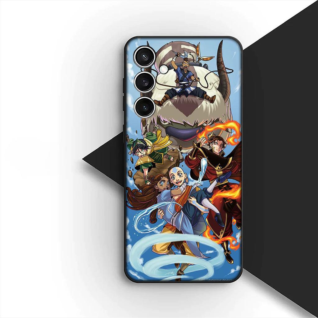 Cover for Samsung Galaxy S24 S25 S23 FE Ultra Plus S7 Edge S25+ S23+ A56 5G Casing Phone Case Aang Avatar The Last Airbender