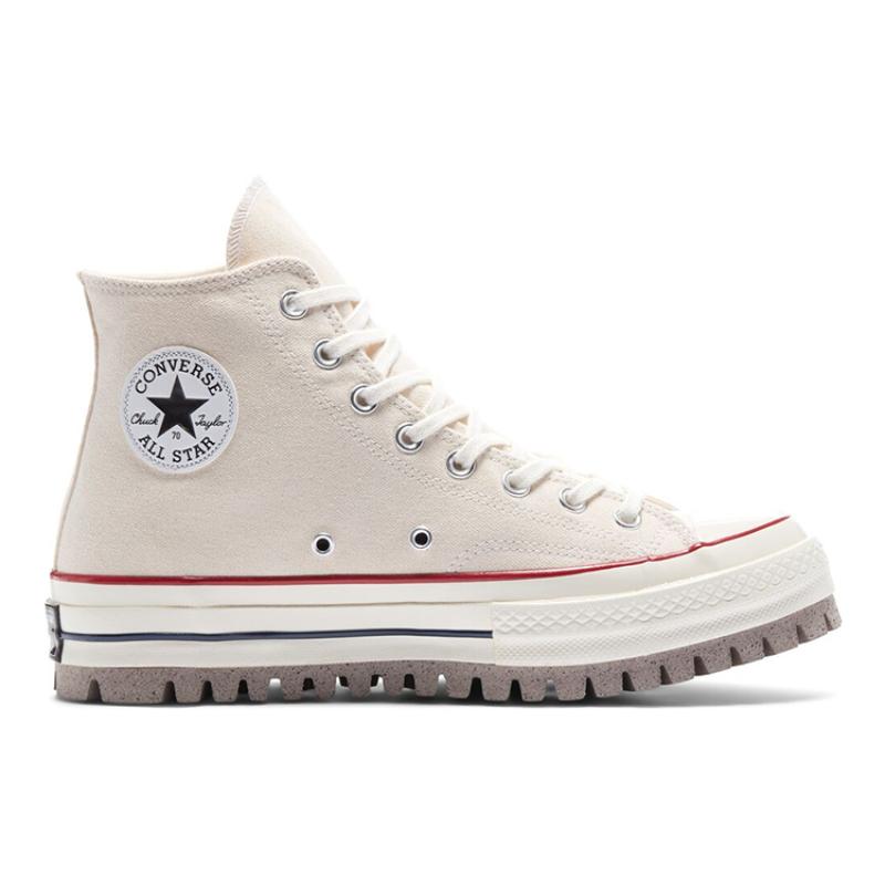 Converse Chuck Taylor All Star 1970s High Comfortable and Versatile High Top Espadrilles Unisex Off-White