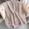 Imitation Cashmere Scarf Medium And Long Outer Shawl Double-Sided Warm Letter Scarf Female Live Stream Trend