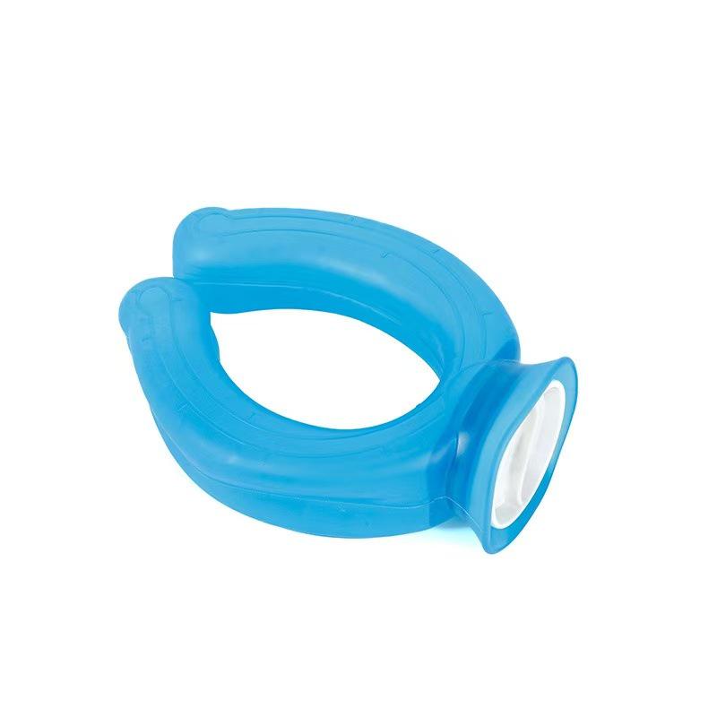 U-förmige Doppelnutzungs-Heiß-Kalt-Kompresse PVC-Heißwasserflasche für die Halswirbelsäule