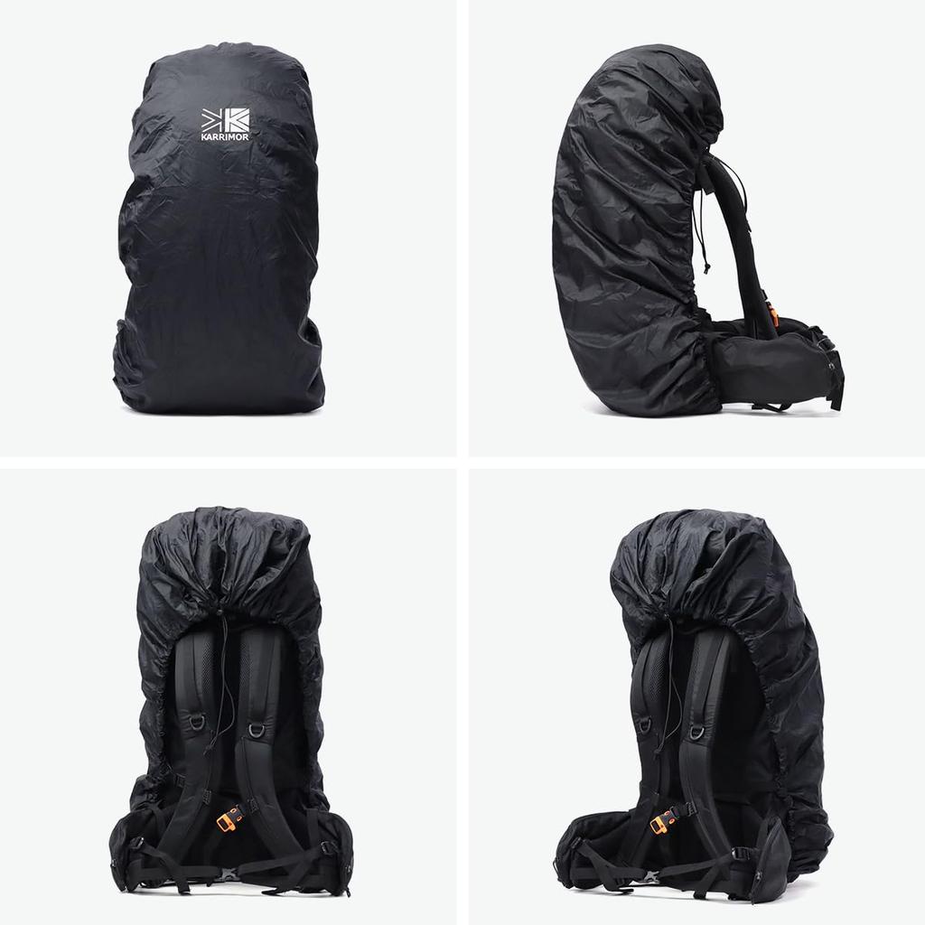 Raincover Black Waterproof 40-60 Lightweight, Compact,