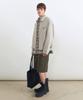 Insilence Hemp Zip-Up Jacket Ecru
