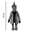 34pcs Skibidi Toilet Plush Soft Toy Cameraman TV Man Skibidi Dop Dop Yes Yes Titans Camcordeman Speakerman Speaker Man Doll