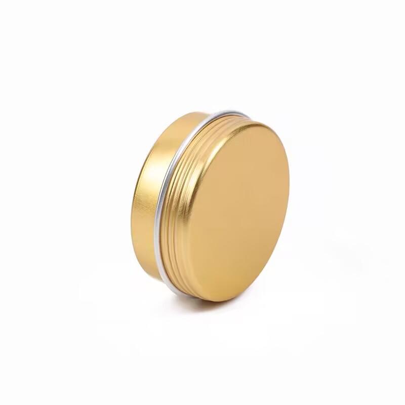 50 Stück 25ml Aluminiumtiegel 25g Aluminiumdosenbehälter Goldfarbe 25ml Kosmetiktiegel