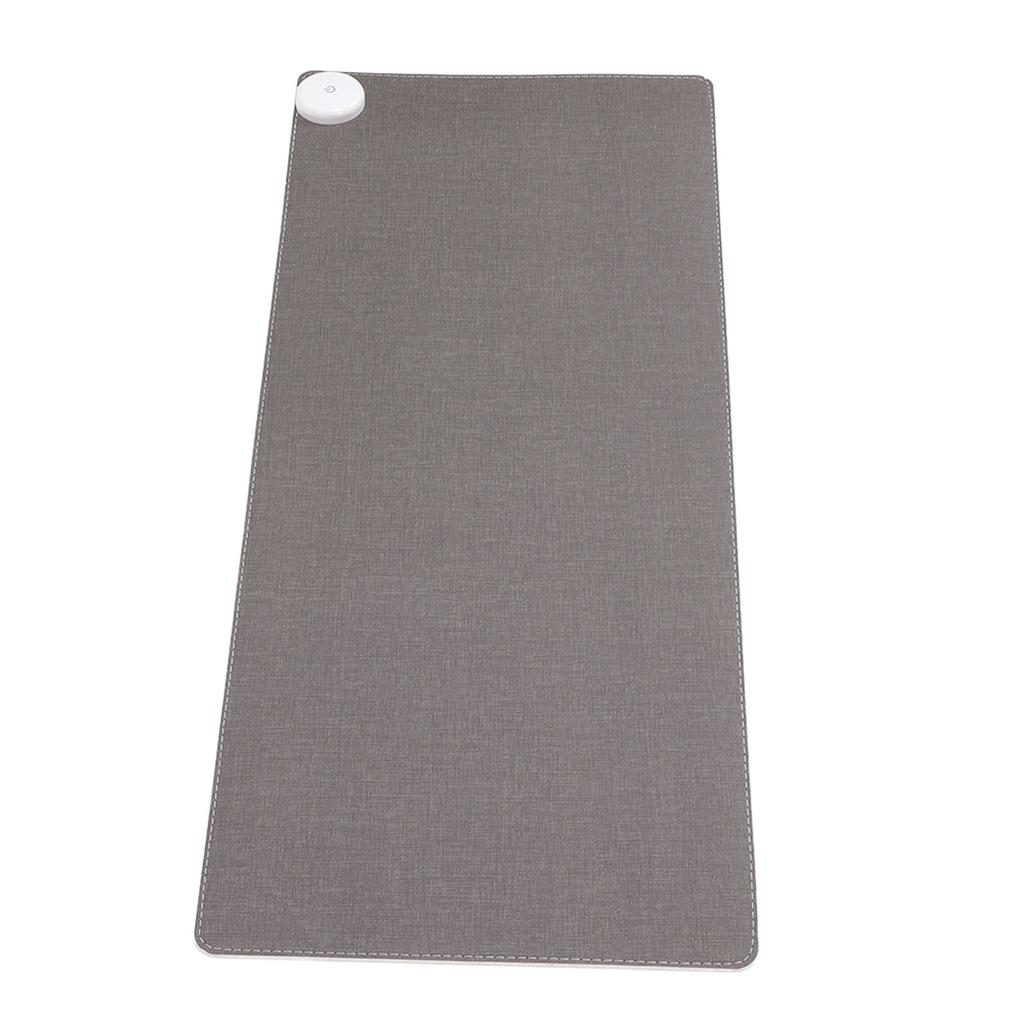31.5x13.0in Heated Mouse Pad 3 Gear Temperature Adjustable Extended Edition Gaming Mouse Pad Black