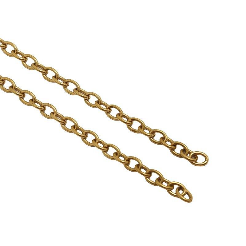 Antistatische Messingkette aus reinem Kupfer: Geldbörse, Hose, Tasche und DIY-Accessoire