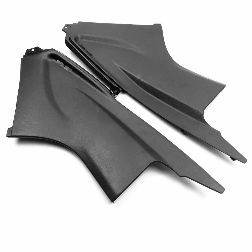 

Черный/углеродное волокно мотоцикл передний воздушный пылезащитный чехол обтекатель вставки аксессуары для Yamaha YZF R6 2003 2004 2005 модели чёрный