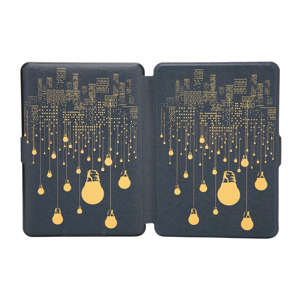 Kryty čteček elektronických knih, malované ochranné pouzdro z PU kůže pro čtečku Paperwhite123