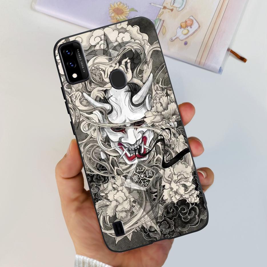 For ZTE Blade A51 A71 Case New Fashion Painted Back Cover Shockproof Phone Case For ZTE Blade A71 A7030 BladeA51 Soft TPU Fundas