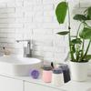 uxcell Foam Soap Dispenser Ceramic Foam Soap Pump for Bathroom 400ml Pink