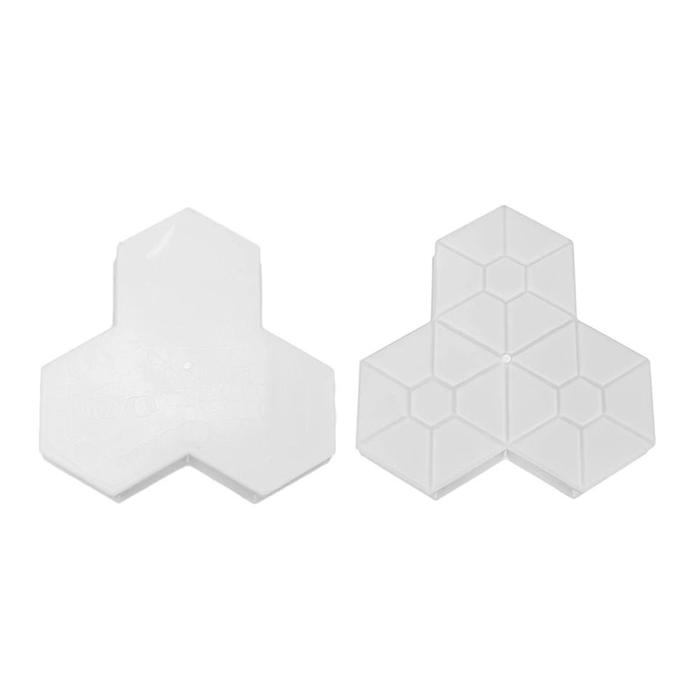 1Pcs Plastic Stepping Stone Paver 25x5cm Concrete Path Maker Mold For Lawn Patio Yard Garden