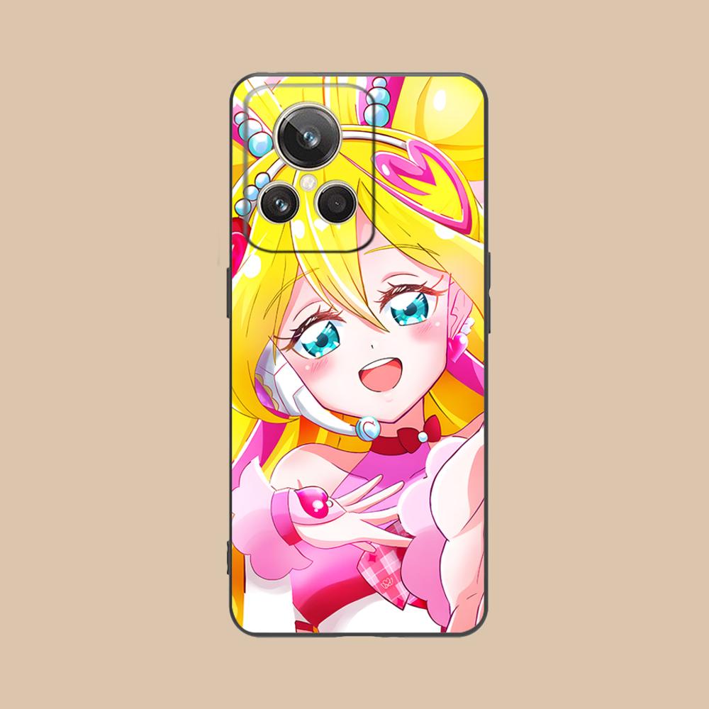 Sakura Uta Cure Idol Matte TPU Mobile Phone Case for Realme 15 14 13 12 11 10 9 Pro Plus T i Lite 5G Colorful Printing Cover