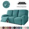 1 /3 Seater Water Repellent Polar Fleece Recliner Sofa Cover Elastic Relax Armchair Cover Stretch Lazy Boy Reclining Chair Cover