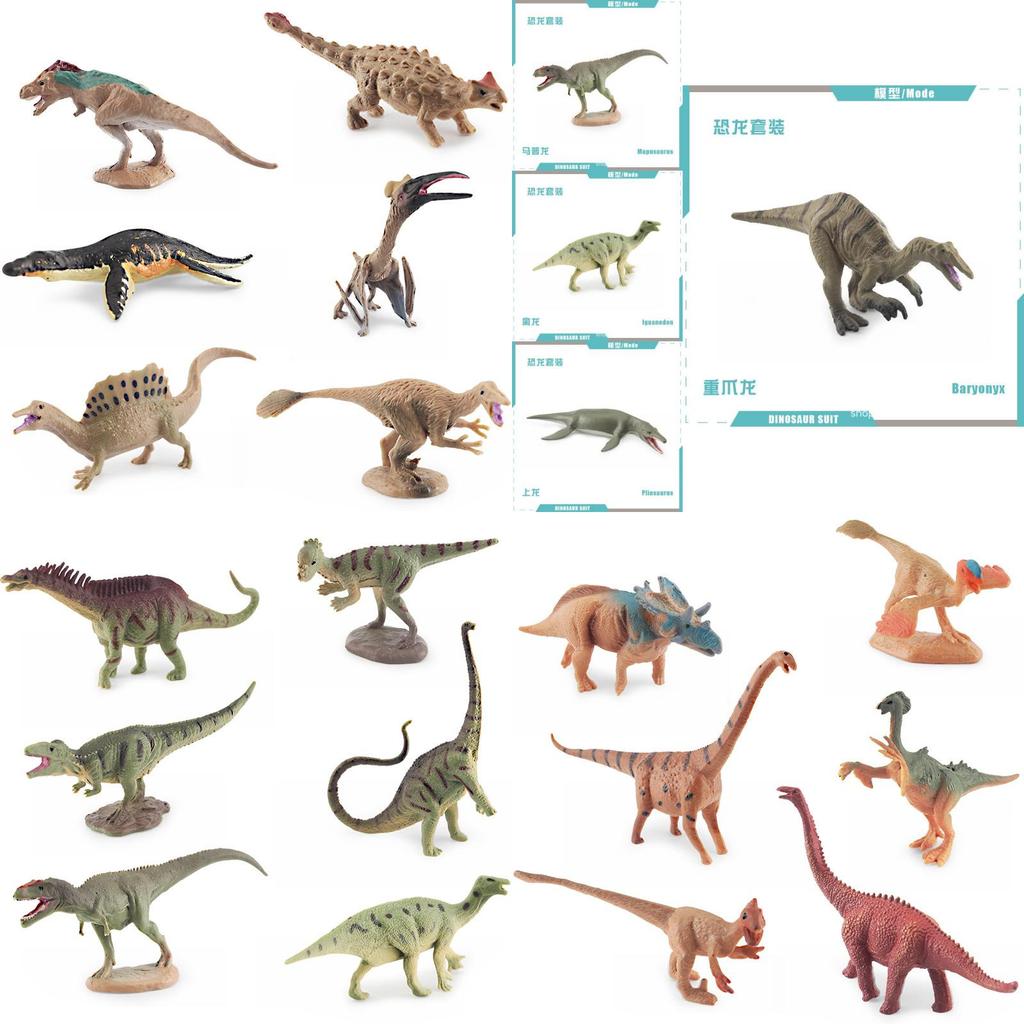 Realistic Pvc Miniature Jurassic Dinosaur Models Including T-rex Raptor Triceratops And Pterodactyl For Collectors And Decor