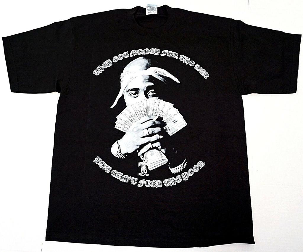 Pac T Shirt Tupac Shakur Rap Hip Hop 