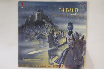 LP Record GEORGES DELERUE - Thibaud Chevalier Des Croisades (Mu PST502 PROMETHEUS 1988 Belgium Soundtracks & Musicals Used