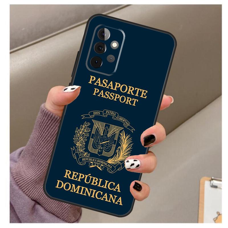 Dominican Republic Flag Case For Samsung Galaxy A54 A34 A24 A14 A53 A33 A23 A13 A52 A32 A22 A12 A71 A51 A15 A25