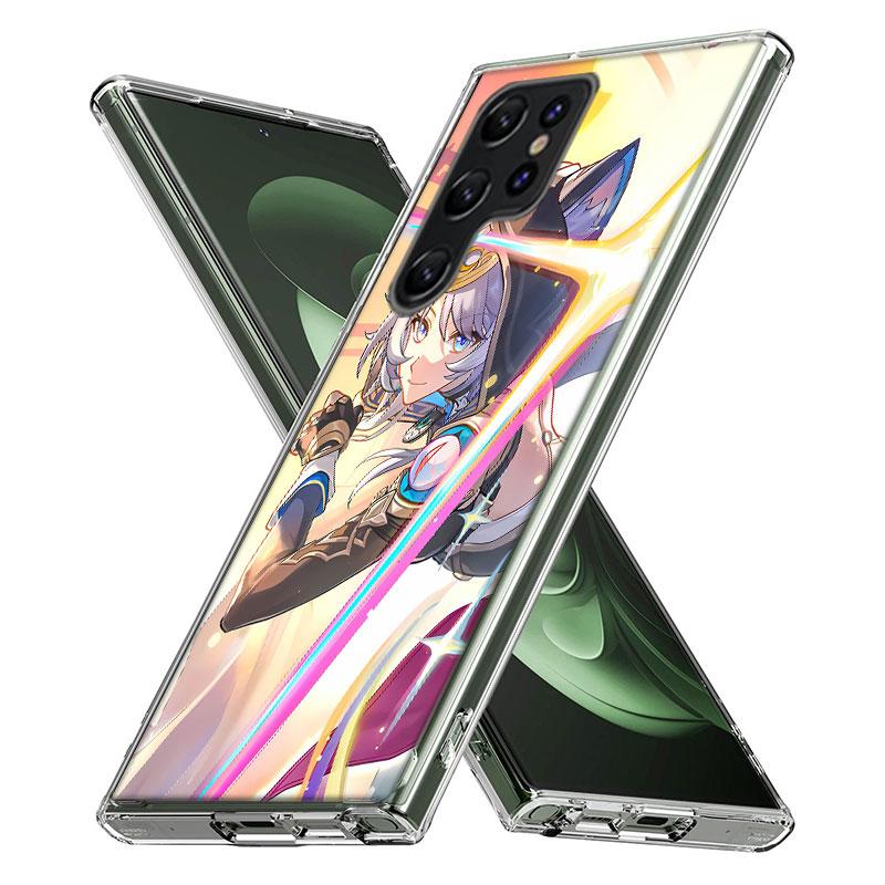 Honkai Star Rail Cipher Capa Phone Case For Samsung S26 Ultra S25 Edge Galaxy S23 S21 S20 S24 FE S22 S10 Plus Cover Clear TPU Sh