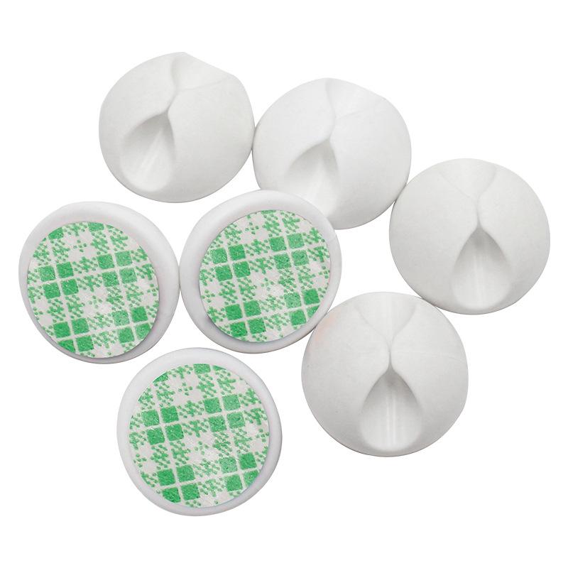 Large Self-Adhesive Cable Organizer Clip for Desktop