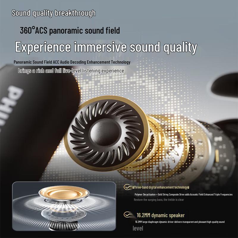 Philips TAT2739 Wireless Bluetooth Ear-hook Sports Earbuds