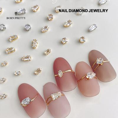 Delicate Nail Charms Nails Ornaments Sparkle Zircon Jewelry Accessories
