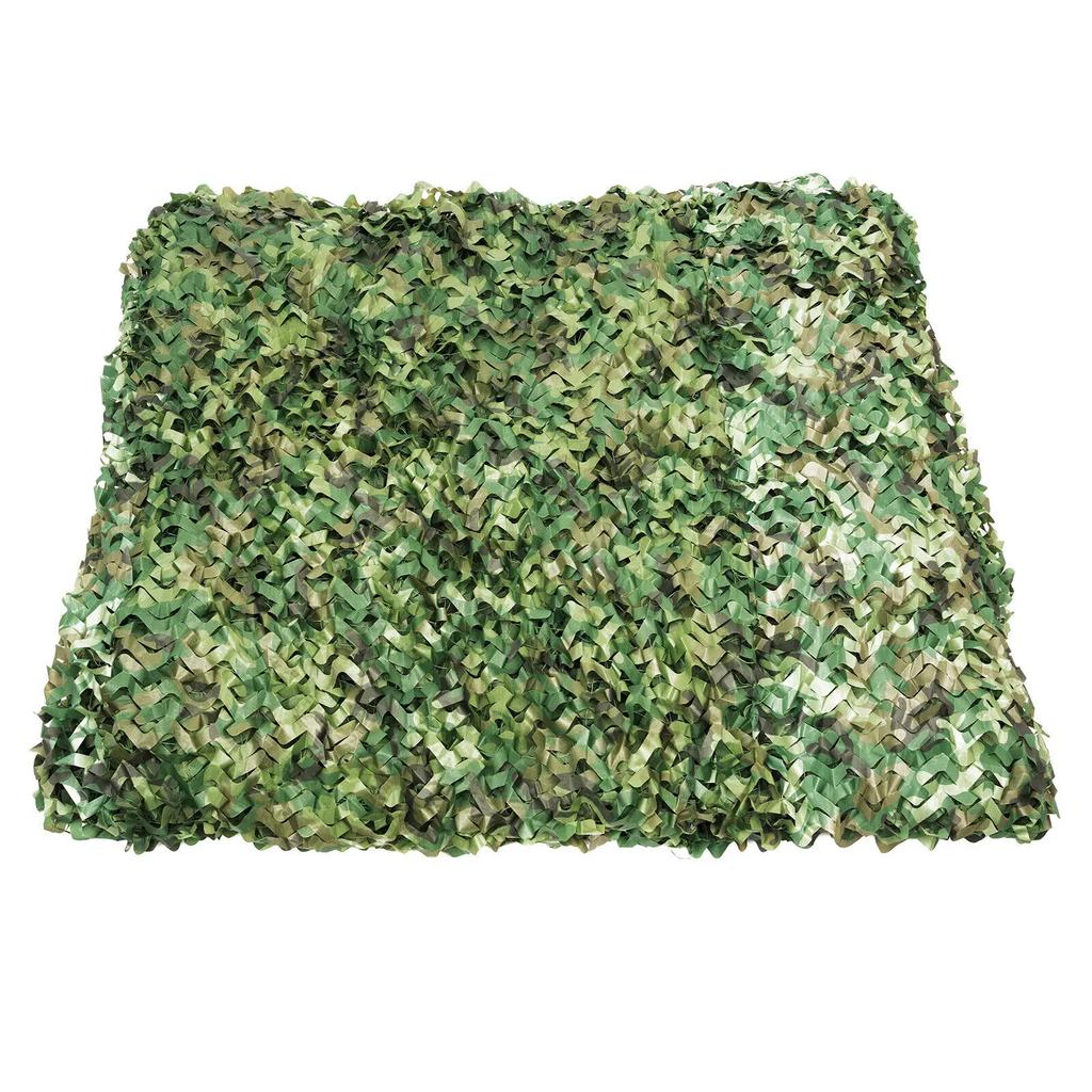 26 x 26FT Camouflage Netting Camo Woodland Net, Military Mesh Covering Decorations Blinds for Sunshade Camping Shooting Hunting