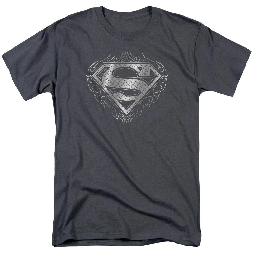 SUPERMAN TRIBAL STEEL LOGO Licensed Adult Men s Graphic Tee Shirt SM-5XL M