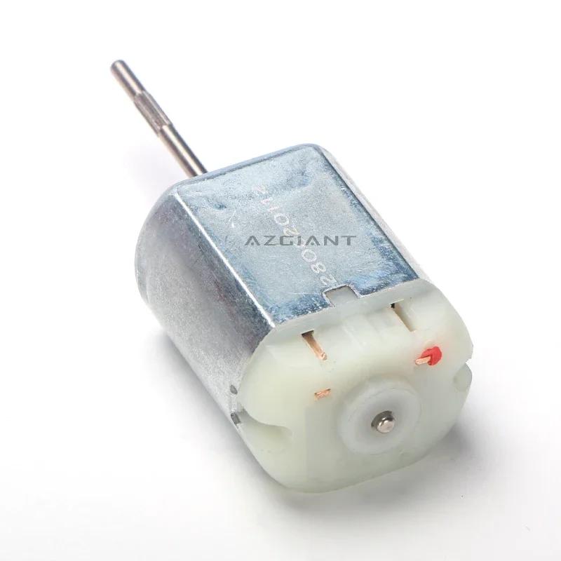 5 pcs Car Door Lock Motor 27mm Round Flat Shaft Car Auto Motor rearview Mirror motor FC280PC FC-280 8-16V