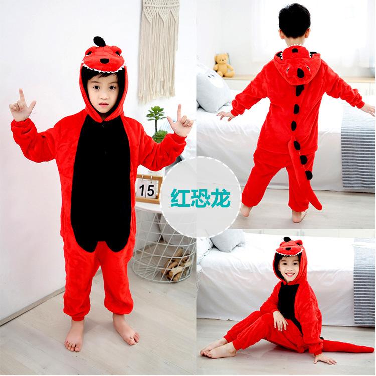 Flannel Performance Casual Home Cartoon Pajamas One Size