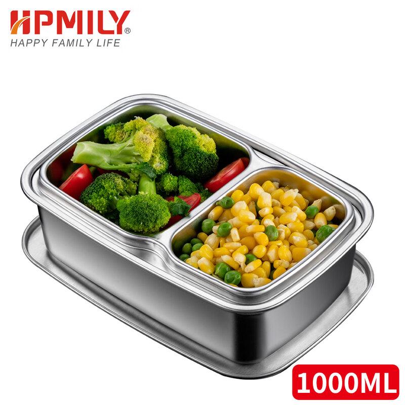 HPMILY Double-Layer 304 Stainless Steel Lunch Box
