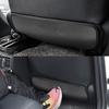 Fucaten Carbon Seat Back Mats and Kick Guards for Driver and Passenger Seats of for Toyota RAV4 Harrier Prado Corolla Prius 60 Raize and Sienta