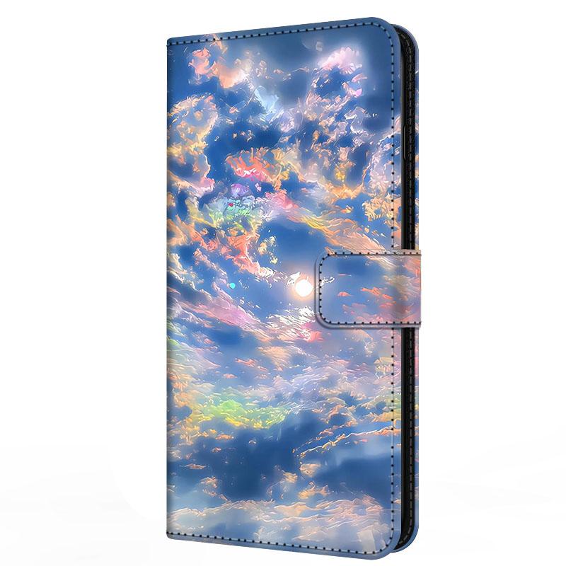 For Samsung A16 Magnetic Wallet Shell Relief Capa Leather Case Protector Book Flip Cover Galaxy A06 A56 A26 A36 A 16 06 56 36 26