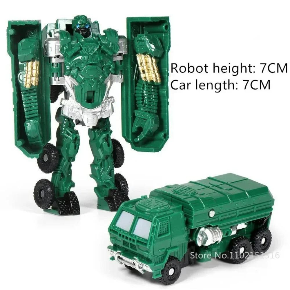 Mini Transformation Robot Kit Toys Models 2 In 1 Deformed Car Toy Robots Toys for Kids Gift  Action Figure Children Toys