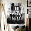 Tang Clan Wall Tapestry Aesthetic Wall Hanging Printed Fabric Blanket Decorative Tapestries for Bedroom Living Room Home Decor