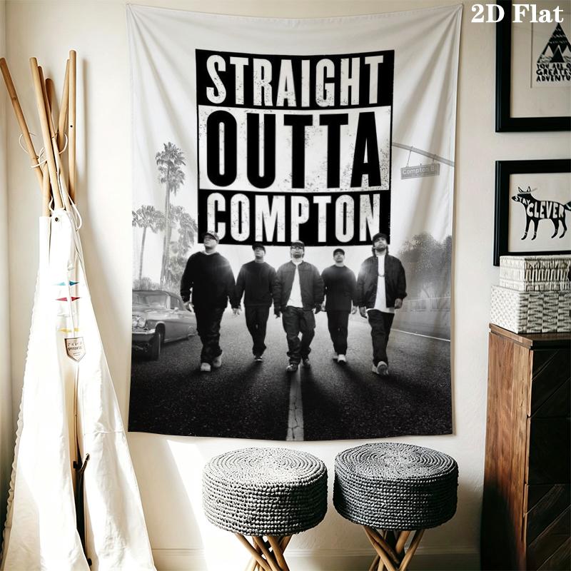 Tang Clan Wall Tapestry Aesthetic Wall Hanging Printed Fabric Blanket Decorative Tapestries for Bedroom Living Room Home Decor