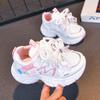 Cute Sneakers for girls2026New Spring/Summer Mesh Pearl Chinese Style Bowknot Dad Shoes Running Shoes