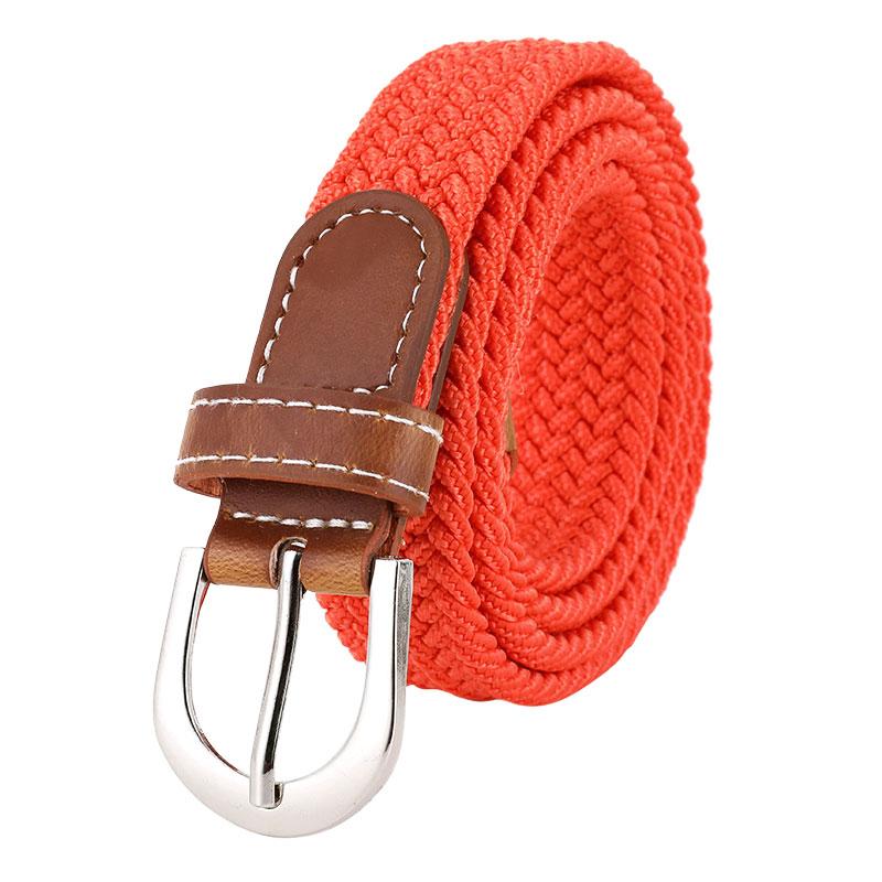 Women's Elastic and Elastic Woven Belt In One Outfit, Casual and Versatile Denim Belt for Men and Women